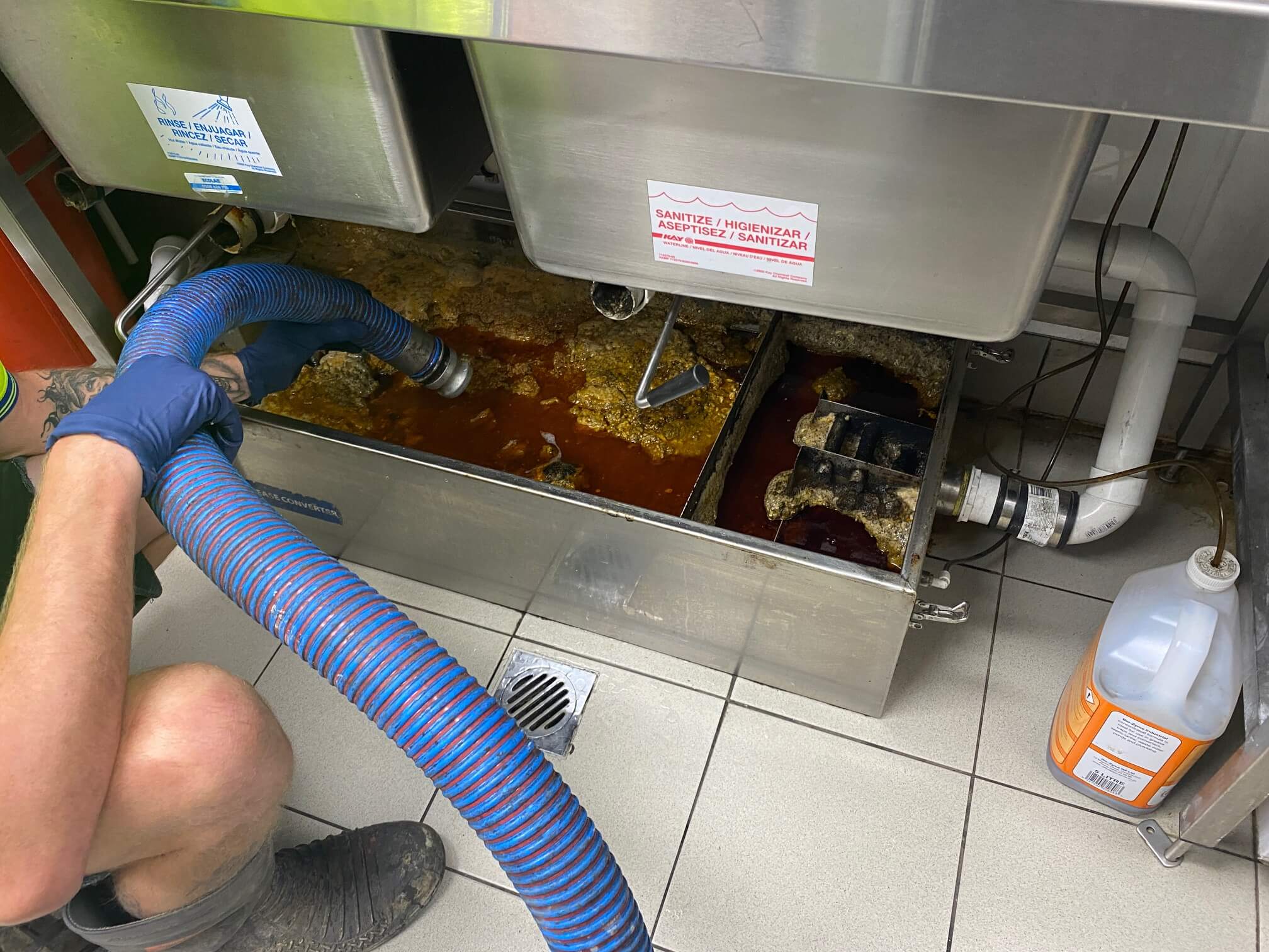 Grease Trap Cleaning in North Wales
